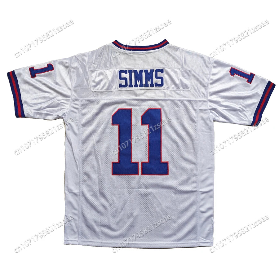 Phil Simms Jersey New York Retro Football Jerseys 89 Mark Bavaro Jersey 53 Harry Carson Jersey All Stitched Us Mens S-XXXL