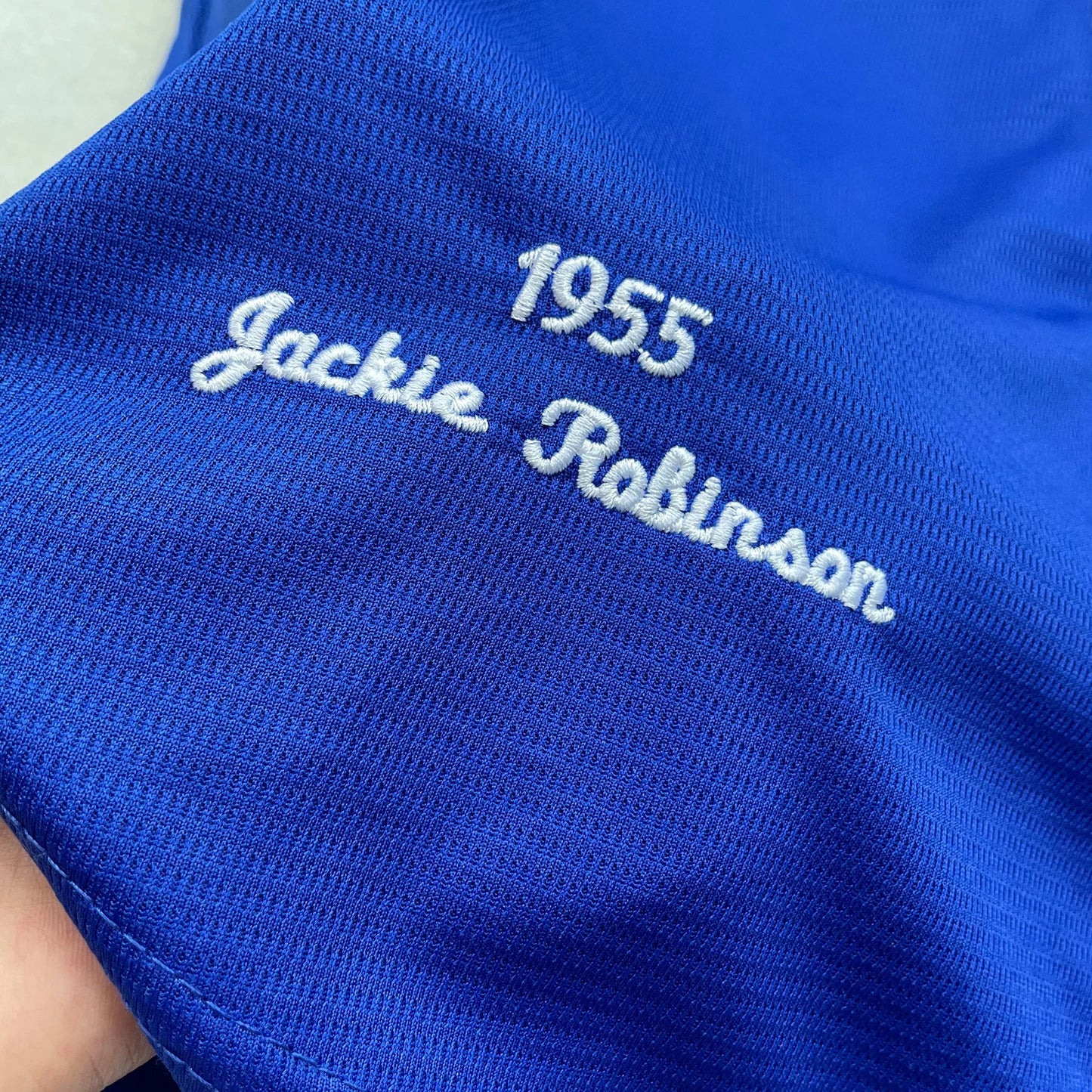 Men's #42 Jackie Robinson Legend Blue, White Baseball Jersey, Letter Embroidery Baseball Clothing, World Baseball Classic Fan Gift