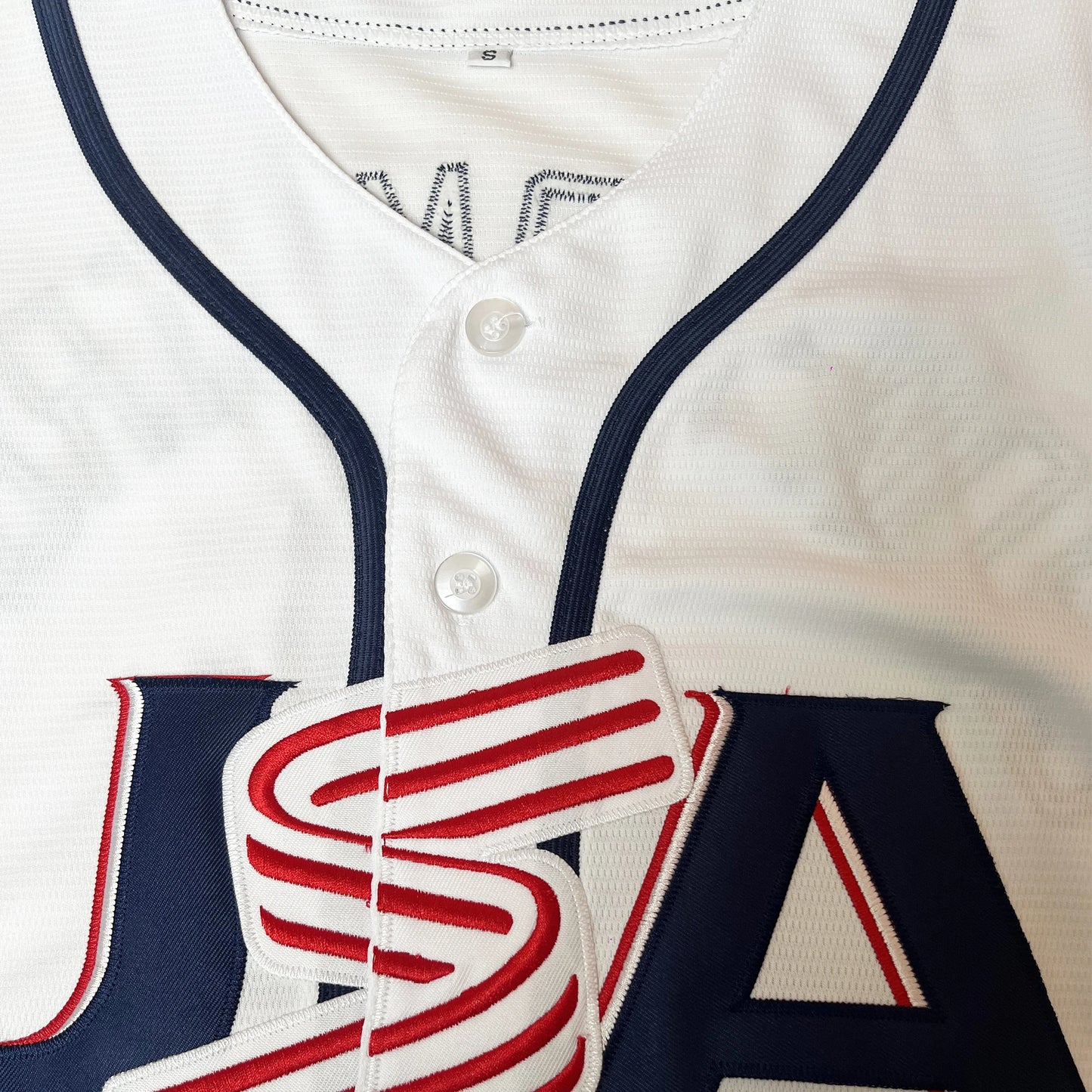 Men's Crow-Armstrong #4 USA White Baseball Jersey, Exquisite Full Embroidery Jersey, WBC World Classic National Team Fan Apparel, Game Day Casual Sports Shirt