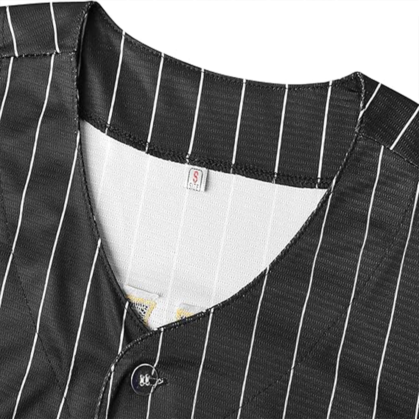 Men’s #16 Japan Samurai White Striped、Black Striped Ohtani Baseball Jersey, Letter Embroidery Competition Training Baseball Apparel, Fan Gif