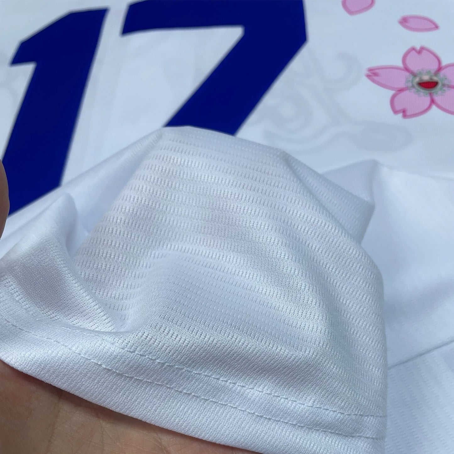 Men's #17 Ohtani Baseball Jersey, Exquisite Embroidered T-Shirt Available In Both Cherry Blossom and Non-Cherry Blossom Versions Training Match Baseball Jersey