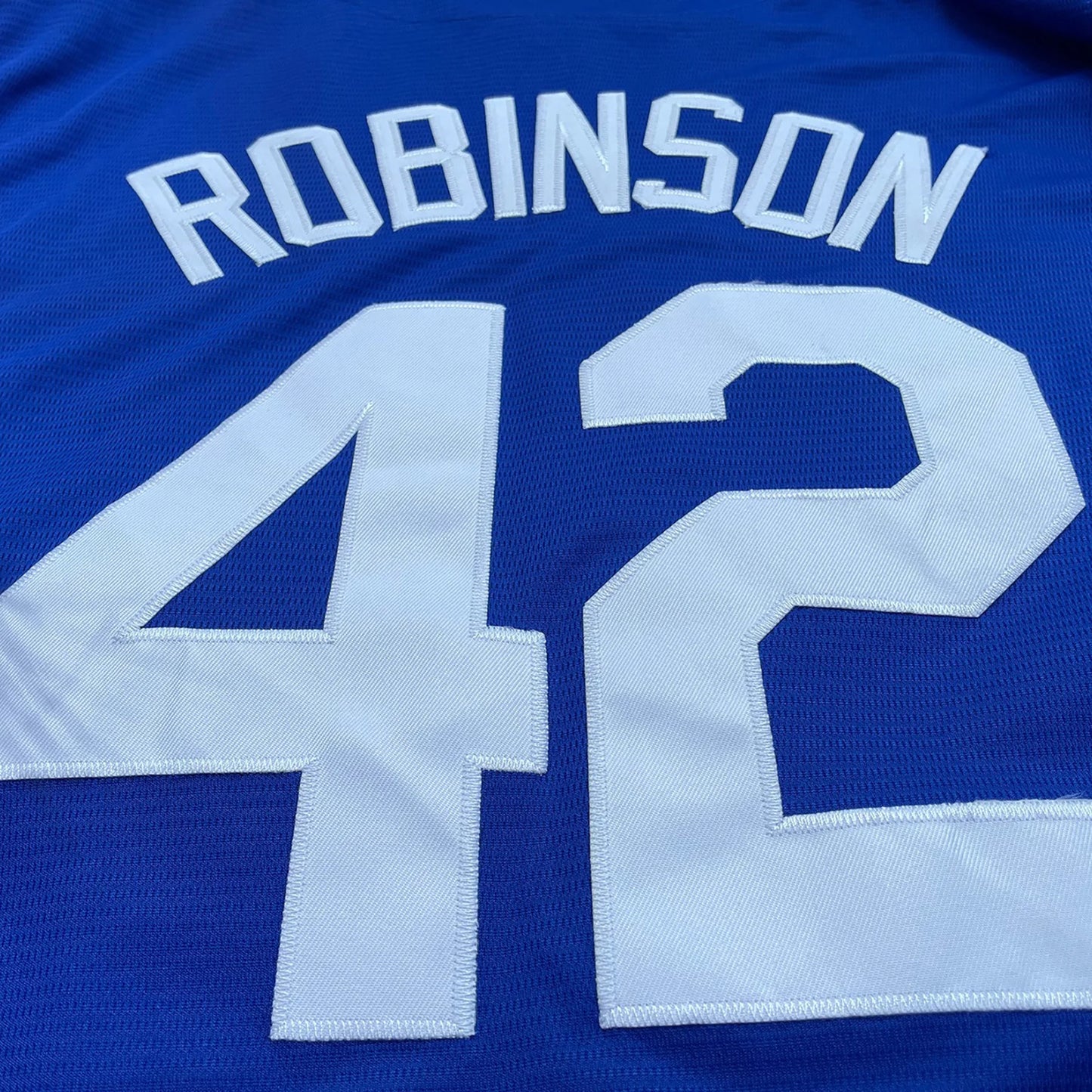 Men's #42 Jackie Robinson Legend Blue, White Baseball Jersey, Letter Embroidery Baseball Clothing, World Baseball Classic Fan Gift