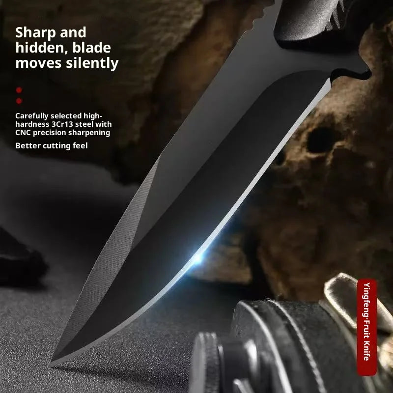 Outdoor Personal Defense Sharp Diving Utility High Hardness Integrated Dragon Bone Design Survival Tool