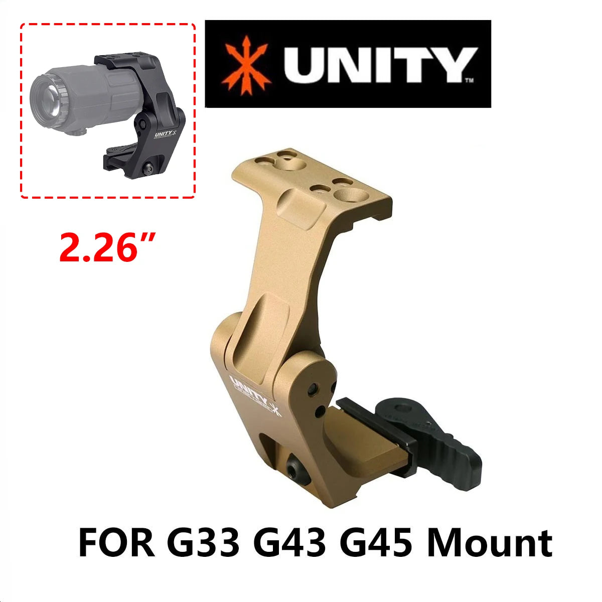 EOTECH 558 G33 Holographic Sight Red Green Dot Reflex Riflescopes Tactical G33 3X G45 5X Magnifier UNITY Fast Optic Riser Mount
