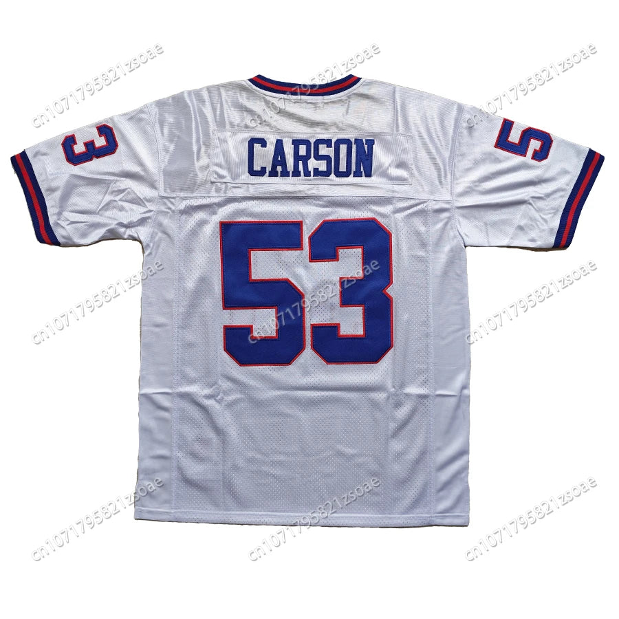 Phil Simms Jersey New York Retro Football Jerseys 89 Mark Bavaro Jersey 53 Harry Carson Jersey All Stitched Us Mens S-XXXL