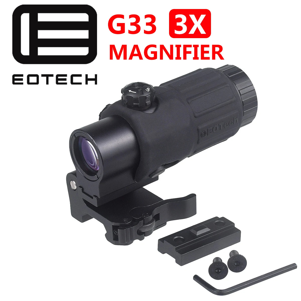 EOTECH 558 G33 Holographic Sight Red Green Dot Reflex Riflescopes Tactical G33 3X G45 5X Magnifier UNITY Fast Optic Riser Mount