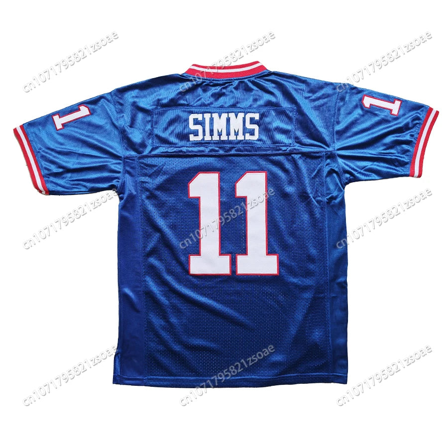 Phil Simms Jersey New York Retro Football Jerseys 89 Mark Bavaro Jersey 53 Harry Carson Jersey All Stitched Us Mens S-XXXL