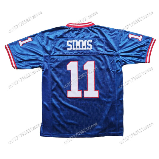 Phil Simms Jersey New York Retro Football Jerseys 89 Mark Bavaro Jersey 53 Harry Carson Jersey All Stitched Us Mens S-XXXL