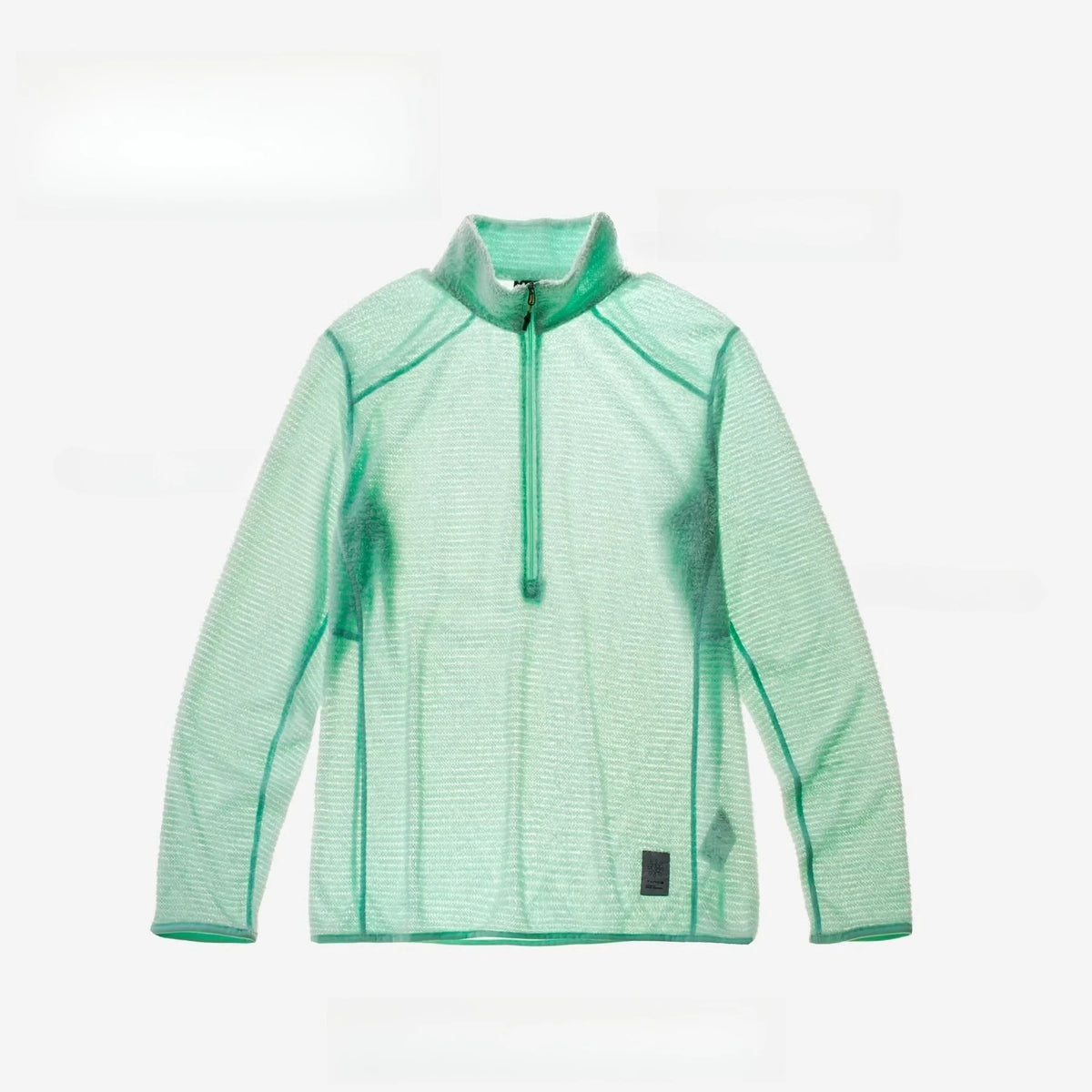 Men's Half-Zip Air Fleece Pullover Stand Collar Thermal Mid-Layer Jacket Anti-Static Anti-Pilling Outdoor Hiking Sportswear