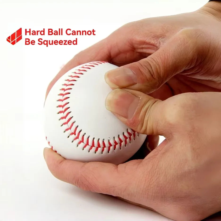 No. 9 Baseball Softball Hardball Training Handmade Balls Fitness Products White Safety Baseballs Men's Practice Team Game