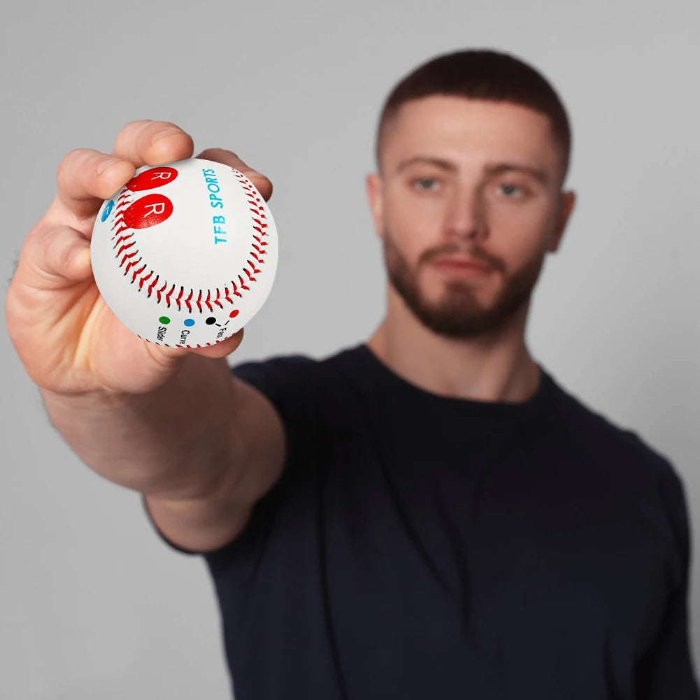 1/2PCS Baseball Softball Hardball Training Handmade Balls Handmade Balls Fitness Products White Safety Kid Baseballs Men's Pract