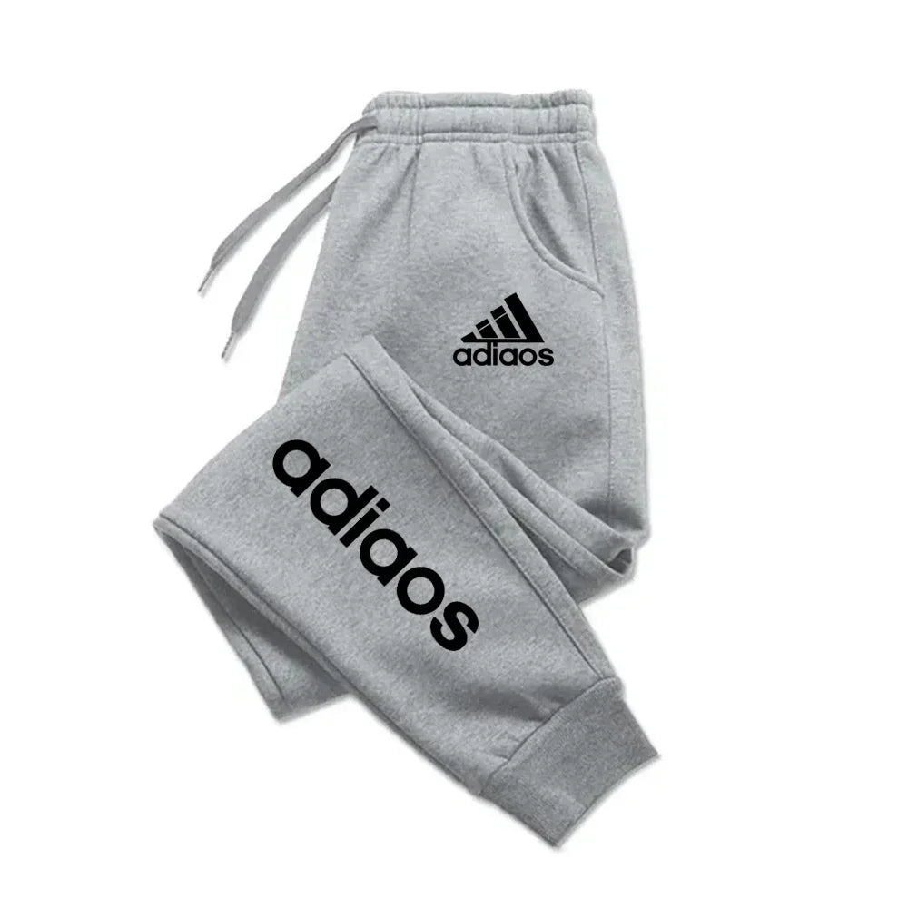 Men's sweatpants, trendy  autumn and winter sports pants, jogging fitness running pants, casual, trendy, comfortable and fas