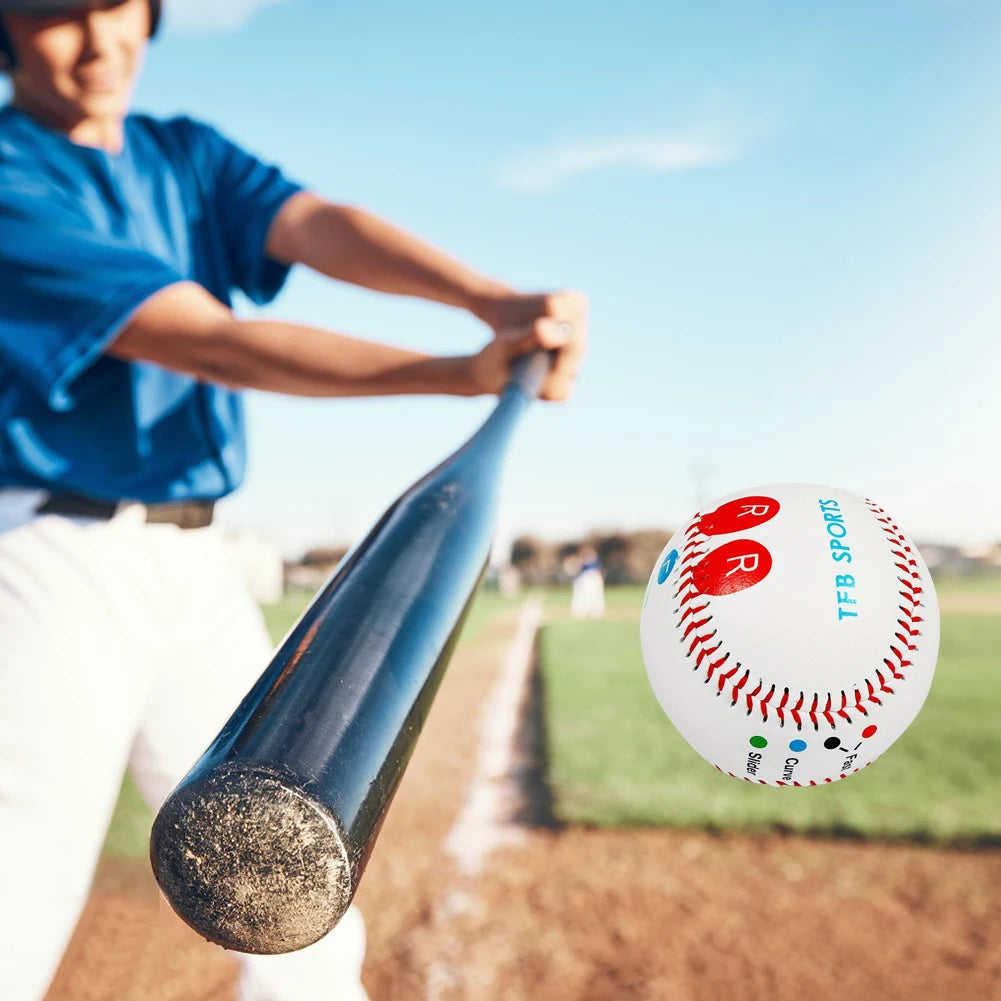 1/2PCS Baseball Softball Hardball Training Handmade Balls Handmade Balls Fitness Products White Safety Kid Baseballs Men's Pract